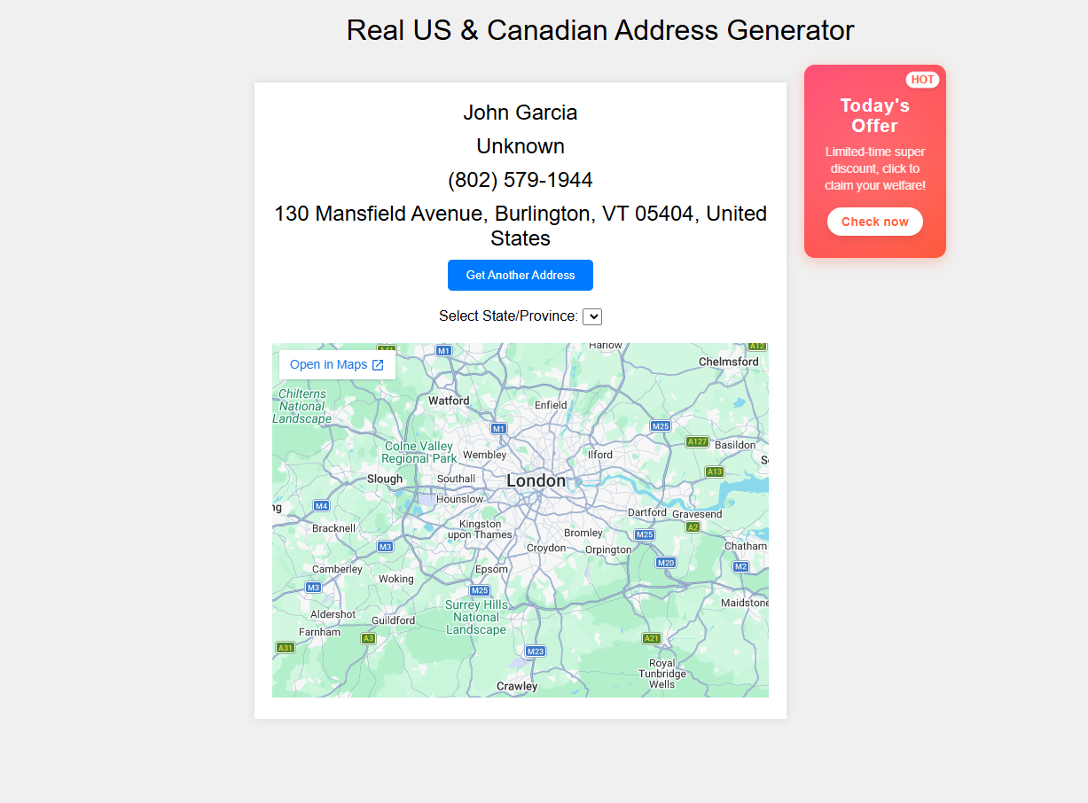 Address Generator